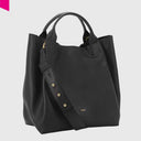 ABRO ESSENTIAL Shopper gross Leder Agave