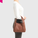 LES VISIONNAIRES CORALIE ESSENTIAL SOFT GRAINY Handtasche