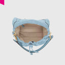 ABRO TEMI Schultertasche medium Leder Suede