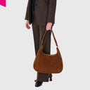 BURKELY SIERRA Schultertasche Wildleder