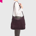 LES VISIONNAIRES MARIE SLOUCHY BUCKLE COZY Schultertasche