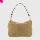 ABRO TEMI Schultertasche medium Leder Suede