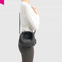 LES VISIONNAIRES GRETA MICRO WEAVE COZY Handtasche