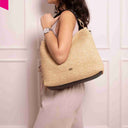 ABRO KAIA Beuteltasche Raffia