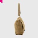ABRO TEMI Schultertasche medium Leder Suede