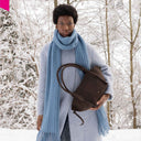 ABRO Shopper VIBE klein Leder Suede