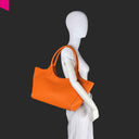 ABRO SENTA Shopper Leder Agave