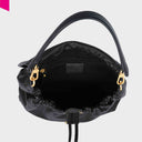 ABRO TEMI Schultertasche mittel Leder Rosa