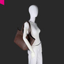 ABRO SENTA Shopper Leder Agave