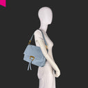 ABRO TEMI Schultertasche medium Leder Suede