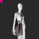 ABRO ESSENTIAL Shopper groß Leder Agave