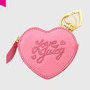 JUICY COUTURE CHARM HEART Taschenanhänger